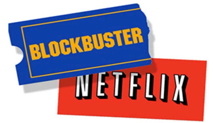 El café de la historia - Netflix versus Blockbuster