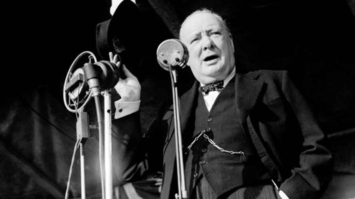 El café de la historia - el culto a la voz de Churchill