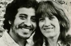 Víctor Jara y Joan Turner